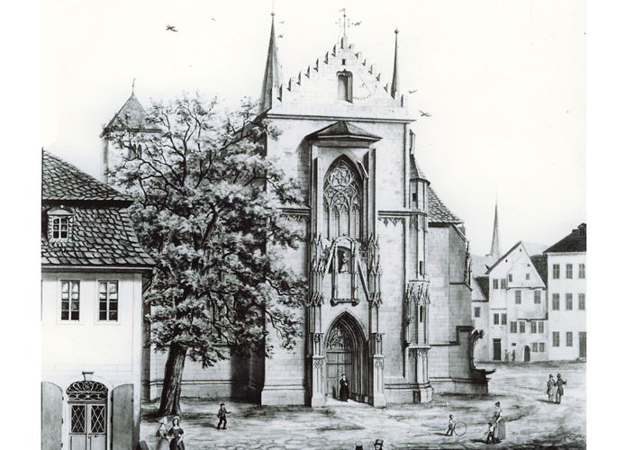 Die Johanneskirche historisch